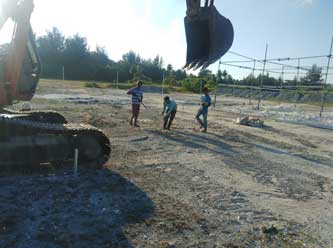 Site Work in progress